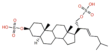 (22E)-Cholest-22-en-3b,21-diol disulfate